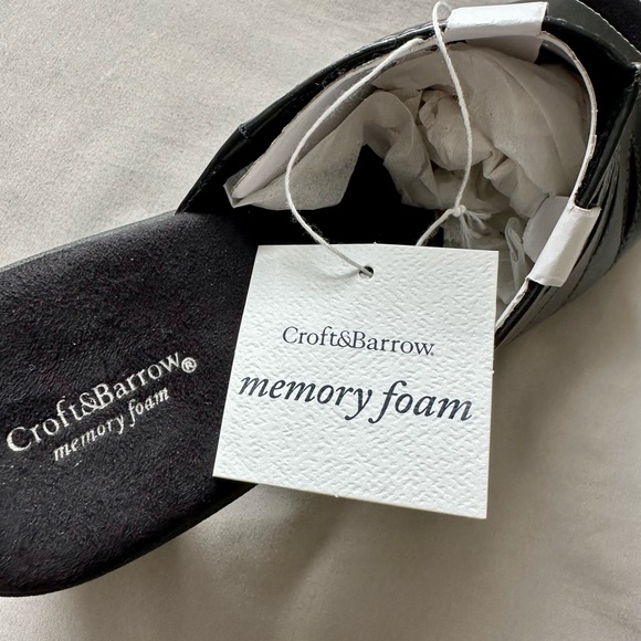 NWT Croft & Barrow Women's Black Heeled Sandals Size 7.5 - Picture 5 of 11